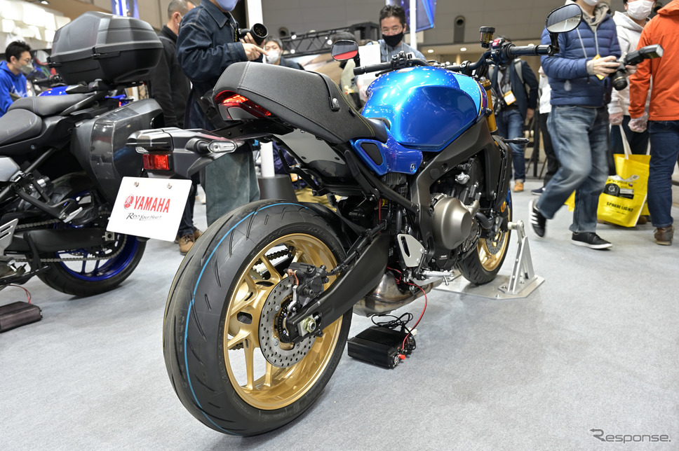 ヤマハ XSR900(東京モーターサイクルショー2022)《写真撮影 雪岡直樹》