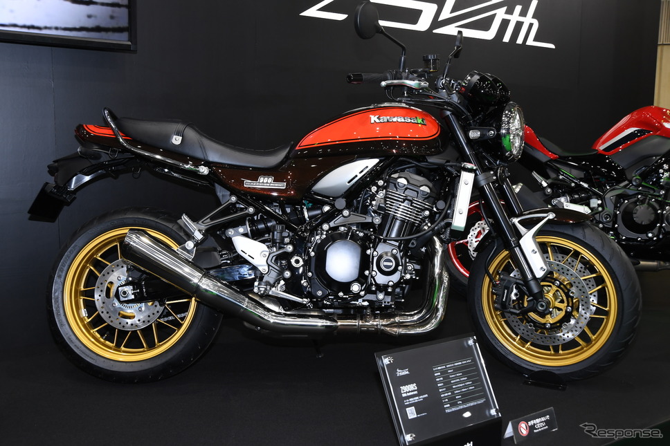 カワサキ Z900RS 50thアニバーサリー(東京モーターサイクルショー2022)《写真撮影 安藤貴史》