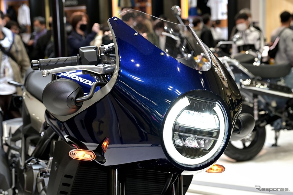 ホンダ ホーク11(東京モーターサイクルショー2022)《写真撮影 雪岡直樹》