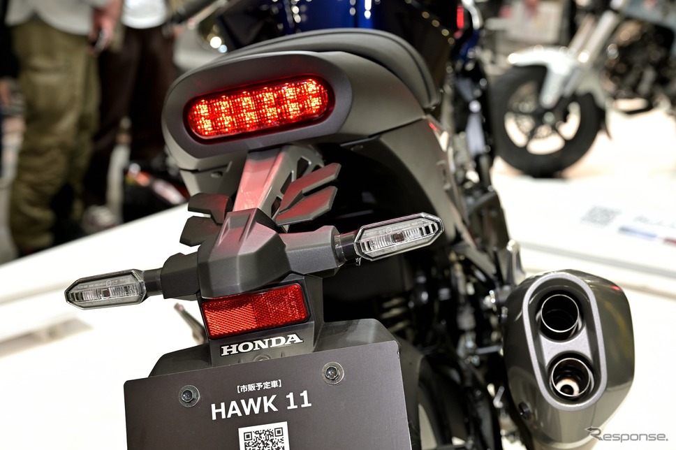 ホンダ ホーク11(東京モーターサイクルショー2022)《写真撮影 雪岡直樹》