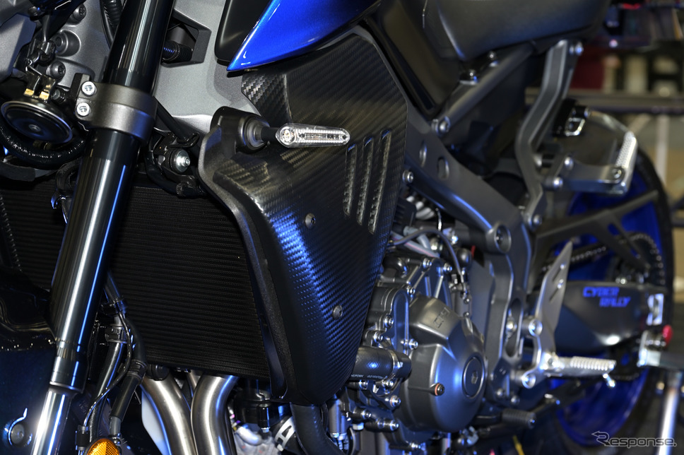 ワイズギアのMT-09用外装キット「CyberRally(サイバーラリー)」装着車(東京モーターサイクルショー2022)《写真撮影 雪岡直樹》