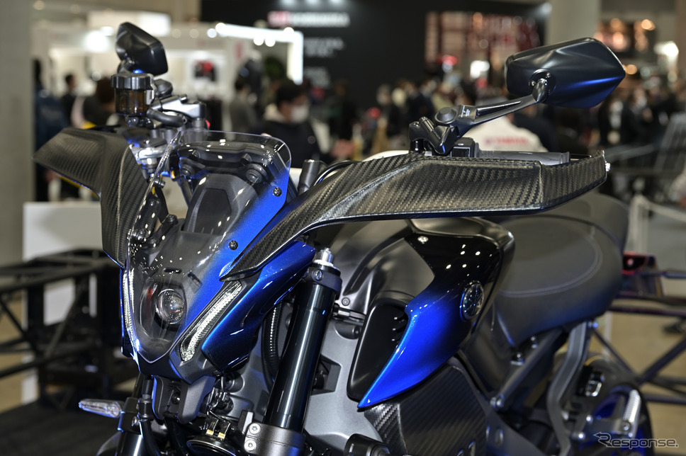 ワイズギアのMT-09用外装キット「CyberRally(サイバーラリー)」装着車(東京モーターサイクルショー2022)《写真撮影 雪岡直樹》