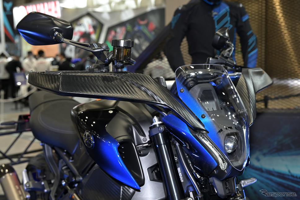 ワイズギアのMT-09用外装キット「CyberRally(サイバーラリー)」装着車(東京モーターサイクルショー2022)《写真撮影 雪岡直樹》