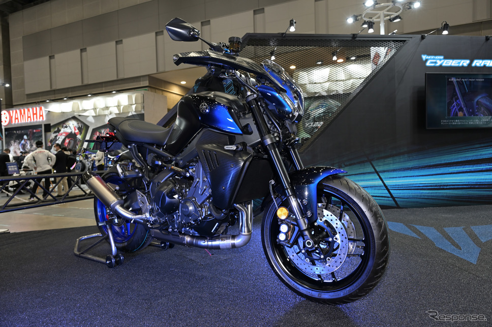 ワイズギアのMT-09用外装キット「CyberRally(サイバーラリー)」装着車(東京モーターサイクルショー2022)《写真撮影 雪岡直樹》