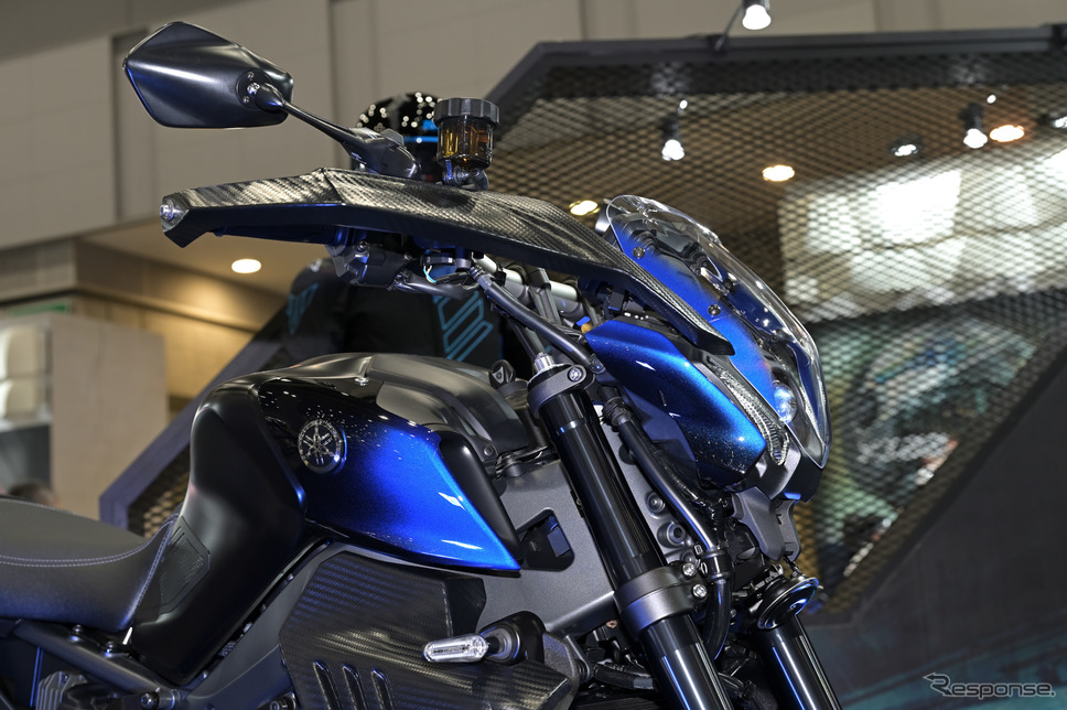 ワイズギアのMT-09用外装キット「CyberRally(サイバーラリー)」装着車(東京モーターサイクルショー2022)《写真撮影 雪岡直樹》