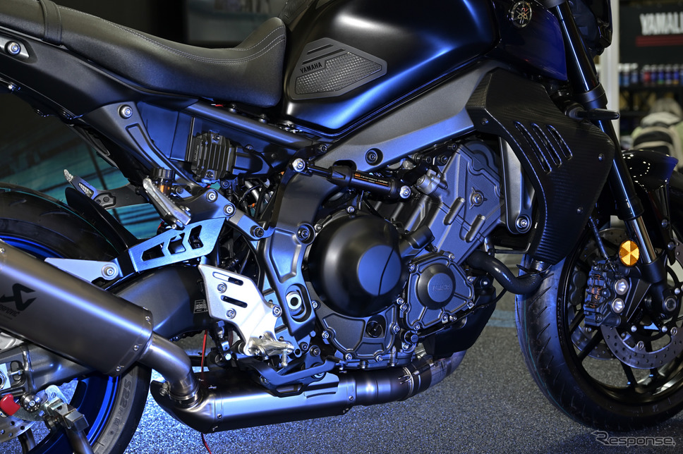 ワイズギアのMT-09用外装キット「CyberRally(サイバーラリー)」装着車(東京モーターサイクルショー2022)《写真撮影 雪岡直樹》