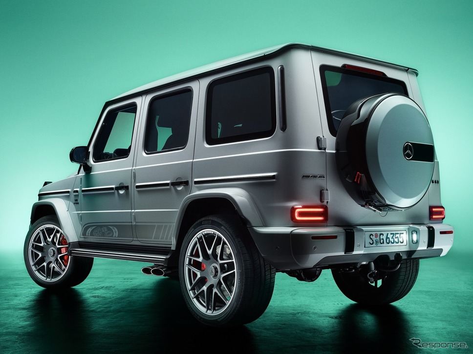 メルセデスAMG G63“エディション55”（2022年）《photo by Mercedes-Benz》