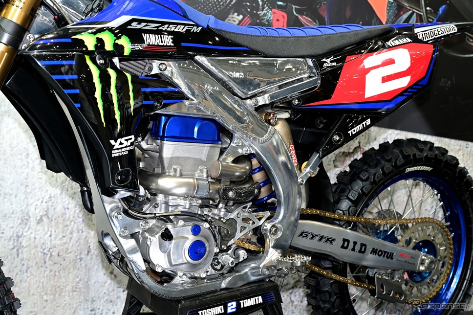 ヤマハ YZ450FM(東京モーターサイクルショー2022)《写真撮影 雪岡直樹》