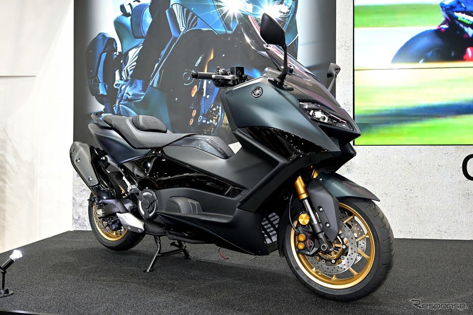ヤマハ TMAX(東京モーターサイクルショー2022)《写真撮影 雪岡直樹》