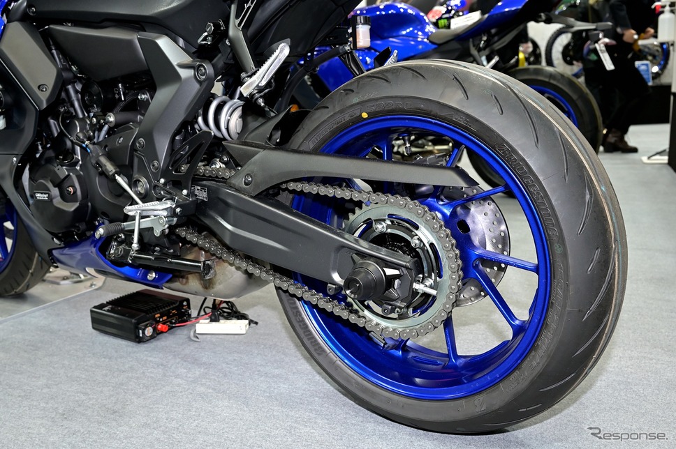 ヤマハ YZF-R7(東京モーターサイクルショー2022)《写真撮影 雪岡直樹》