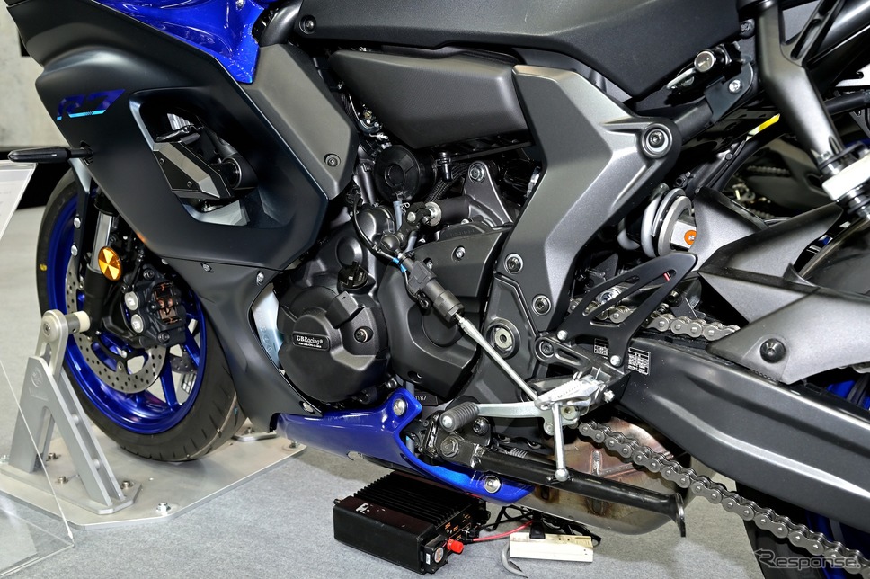 ヤマハ YZF-R7(東京モーターサイクルショー2022)《写真撮影 雪岡直樹》