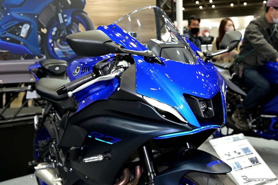 ヤマハ YZF-R7(東京モーターサイクルショー2022)《写真撮影 雪岡直樹》