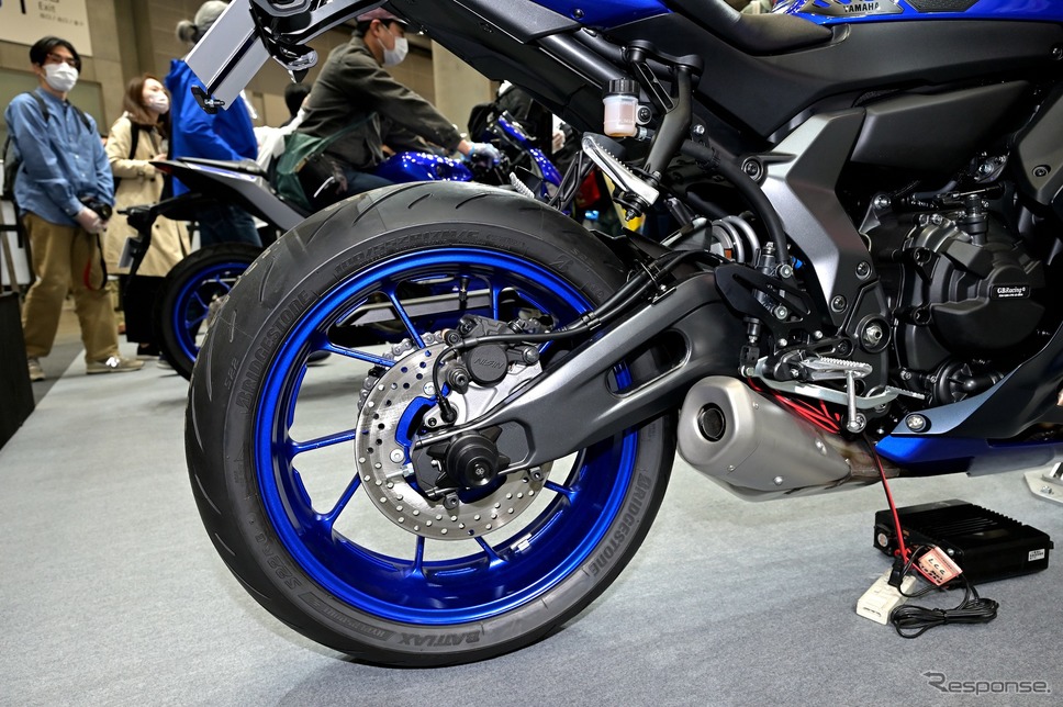 ヤマハ YZF-R7(東京モーターサイクルショー2022)《写真撮影 雪岡直樹》