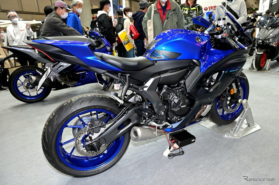 ヤマハ YZF-R7(東京モーターサイクルショー2022)《写真撮影 雪岡直樹》