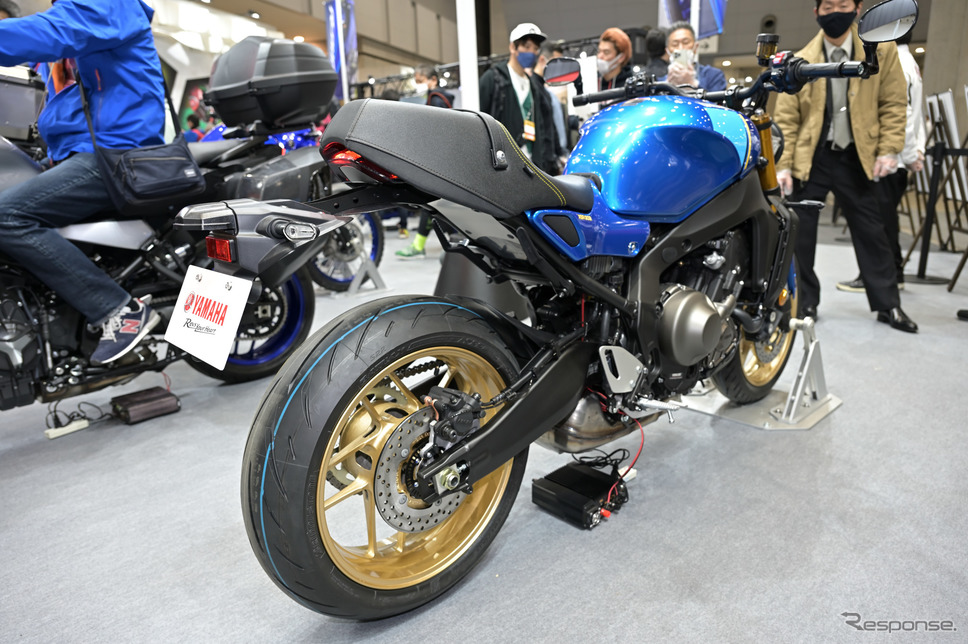 ヤマハ XSR900(東京モーターサイクルショー2022)《写真撮影 雪岡直樹》