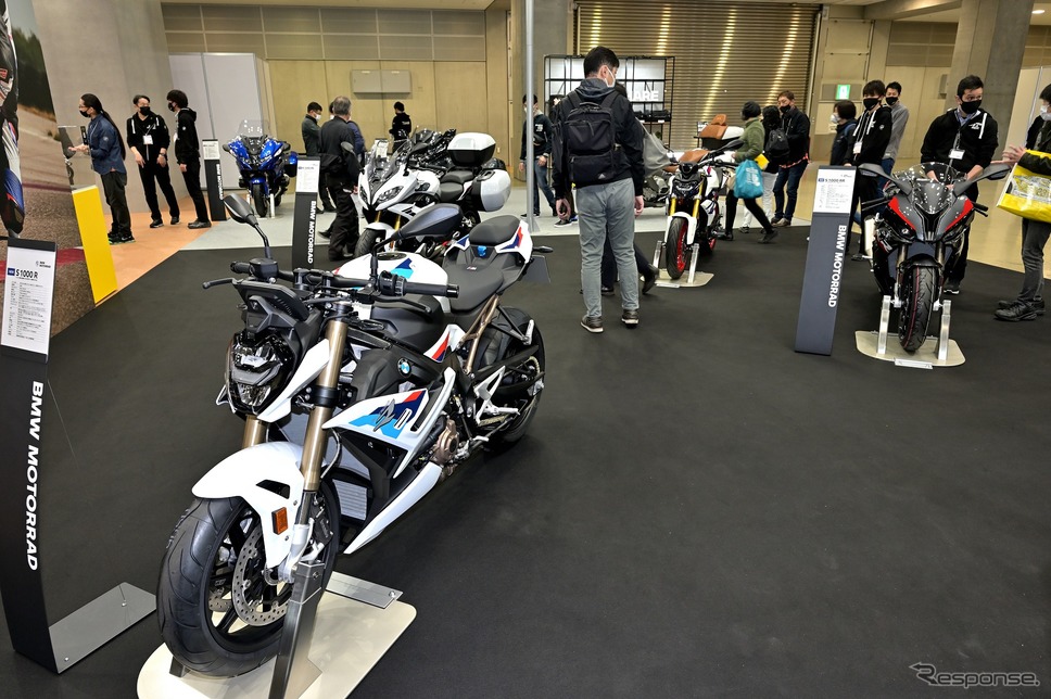 BMWモトラッドブース(東京モーターサイクルショー2022)《写真撮影 雪岡直樹》