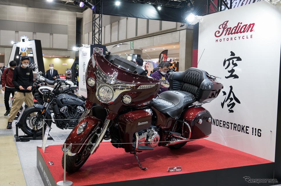 インディアン ロードマスターリミテッド(東京モーターサイクルショー2022)《写真撮影 成瀬陽介》