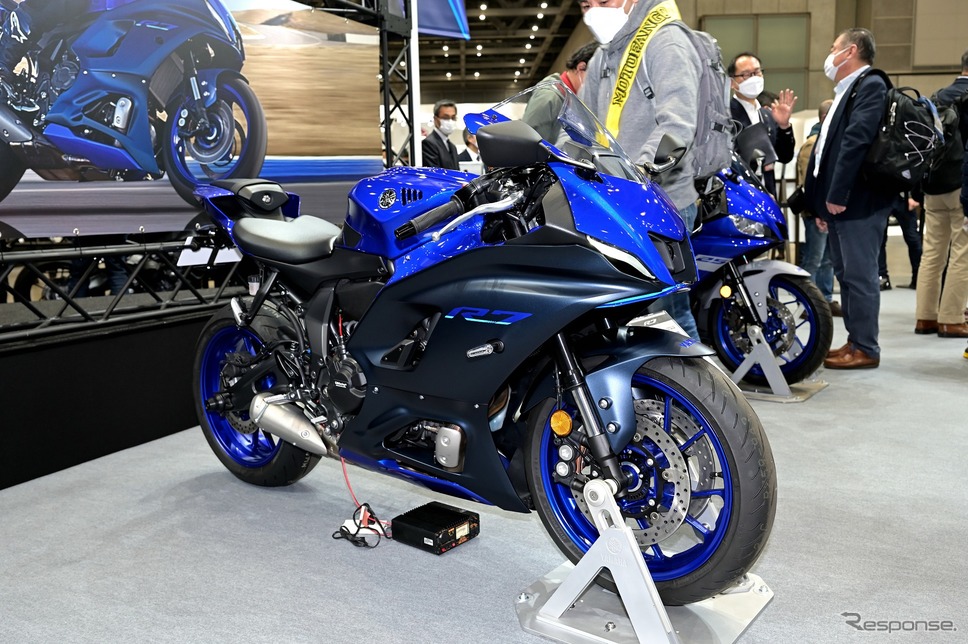 ヤマハ YZF-R7(東京モーターサイクルショー2022)《写真撮影 雪岡直樹》
