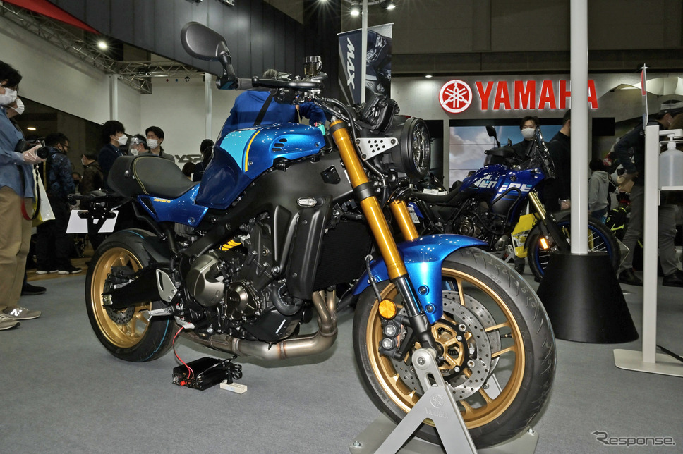 ヤマハ XSR900(東京モーターサイクルショー2022)《写真撮影 雪岡直樹》