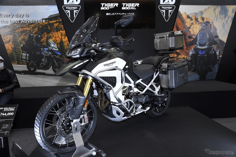 トライアンフ タイガー1200ラリーエクスプローラー(東京モーターサイクルショー2022)《写真撮影 安藤貴史》