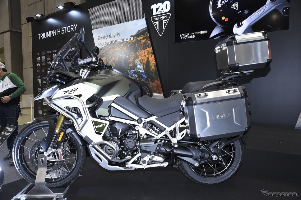 トライアンフ タイガー1200ラリーエクスプローラー(東京モーターサイクルショー2022)《写真撮影 安藤貴史》