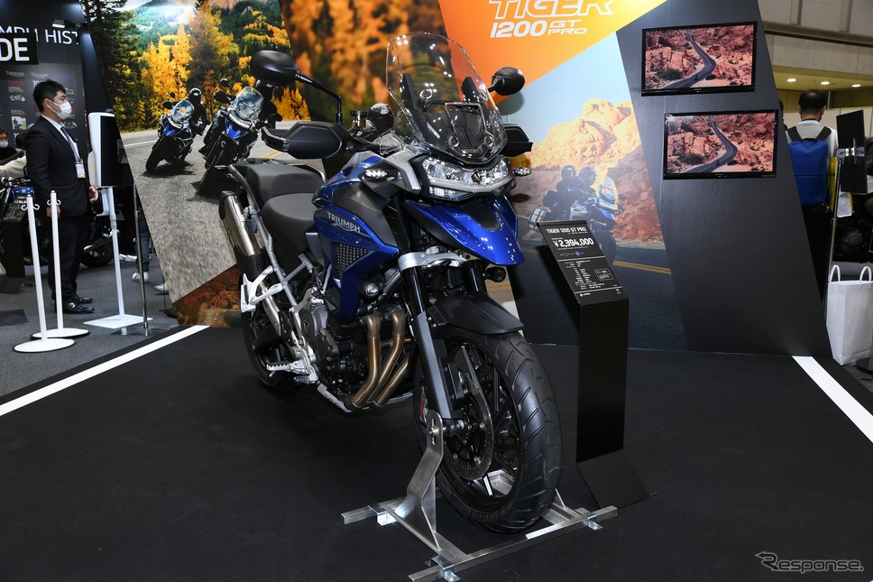 トライアンフ タイガー1200GTプロ(東京モーターサイクルショー2022)《写真撮影 安藤貴史》