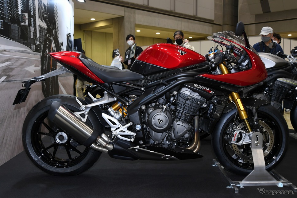 トライアンフ スピードトリプル1200RR(東京モーターサイクルショー2022)《写真撮影 安藤貴史》