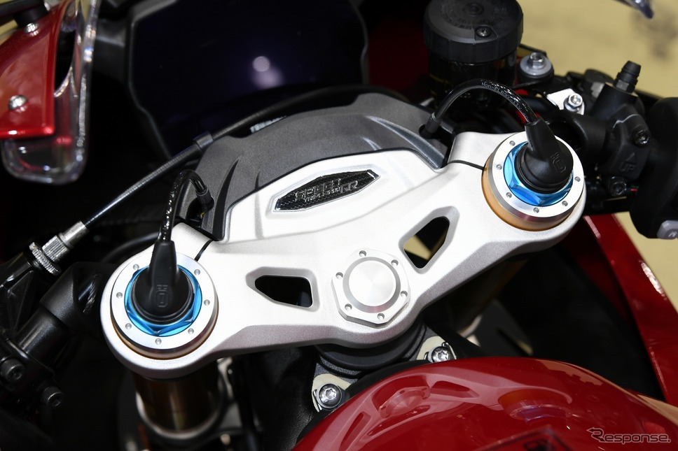 トライアンフ スピードトリプル1200RR(東京モーターサイクルショー2022)《写真撮影 安藤貴史》