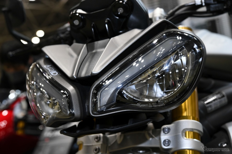 トライアンフ スピードトリプル1200RS(東京モーターサイクルショー2022)《写真撮影 安藤貴史》