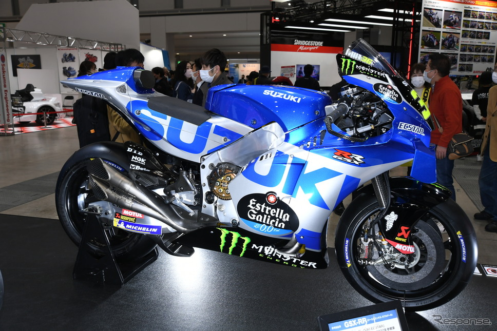 2022年MotoGP参戦車両の「GSX-RR」《写真撮影 安藤貴史》