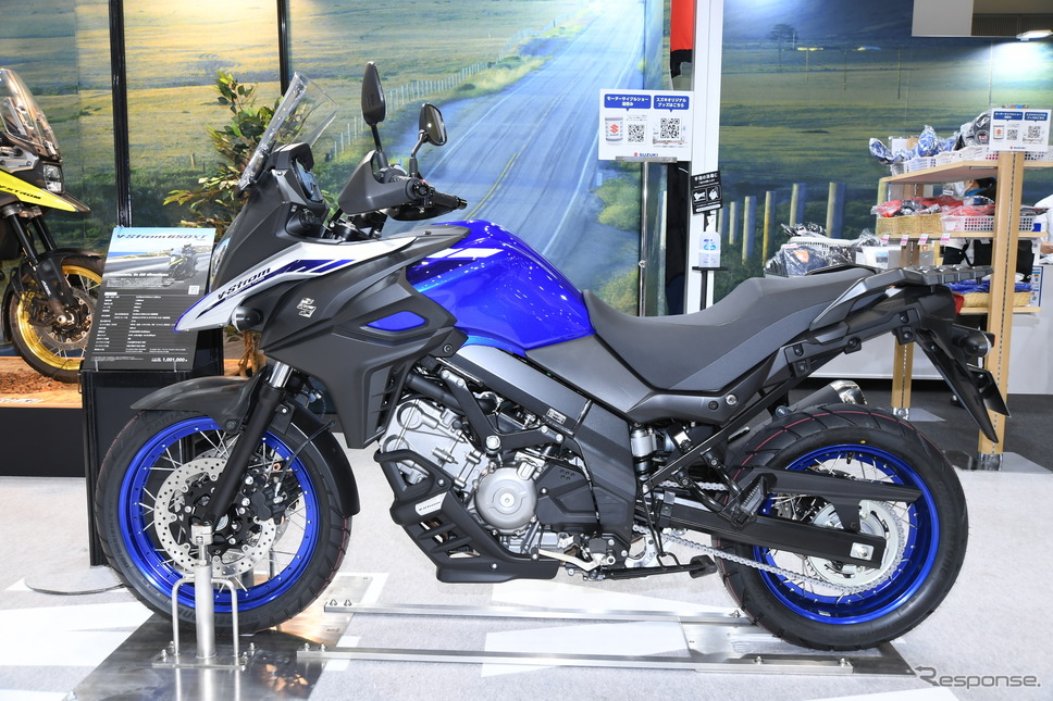 スズキ Vストローム 650 XT(東京モーターサイクルショー2022)《写真撮影 安藤貴史》