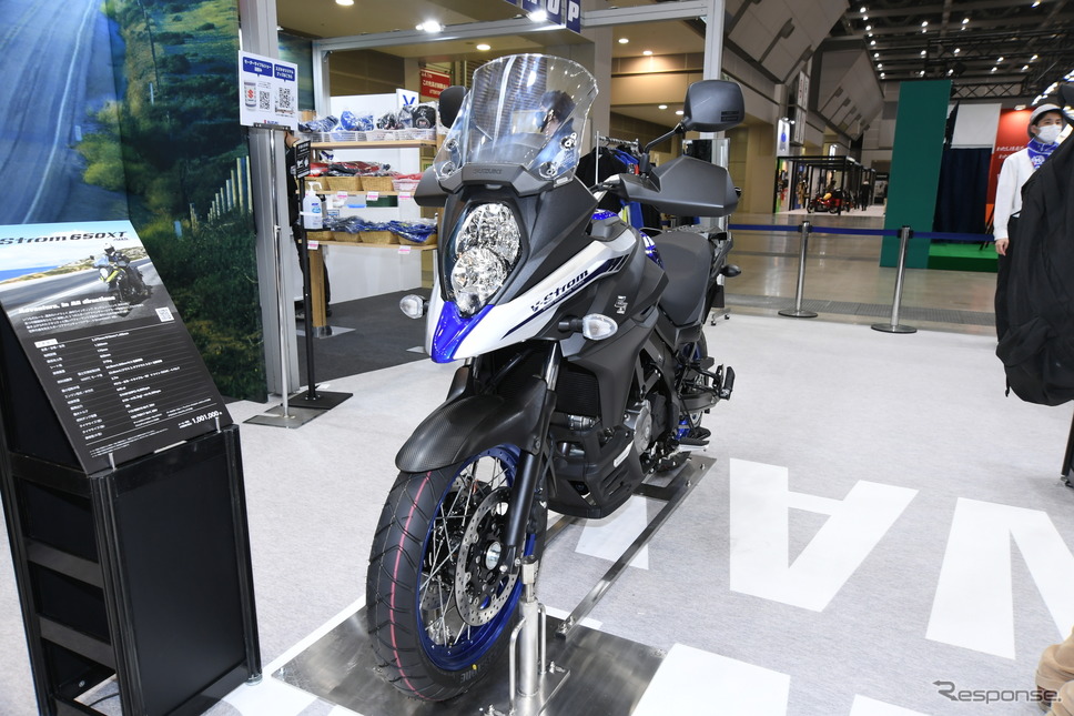 スズキ Vストローム 650 XT(東京モーターサイクルショー2022)《写真撮影 安藤貴史》