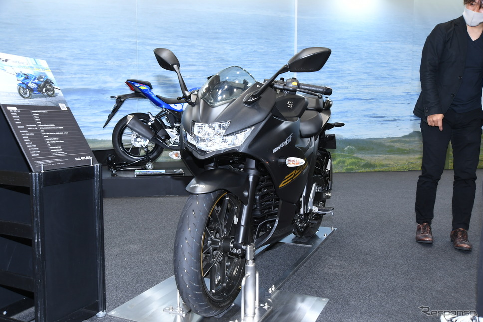 スズキ ジクサーSF250(東京モーターサイクルショー2022)《写真撮影 安藤貴史》