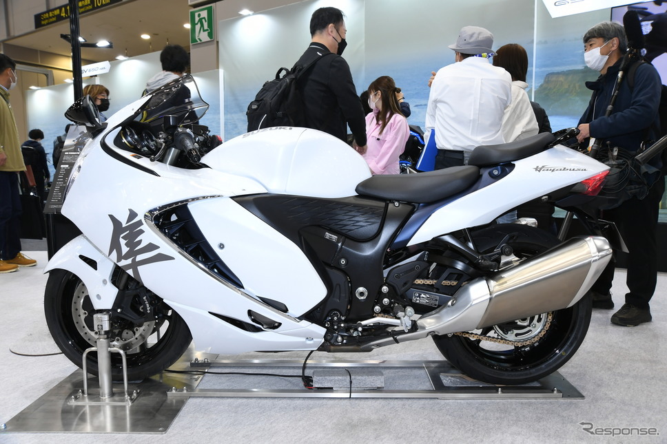 スズキ ハヤブサ(東京モーターサイクルショー2022)《写真撮影 安藤貴史》