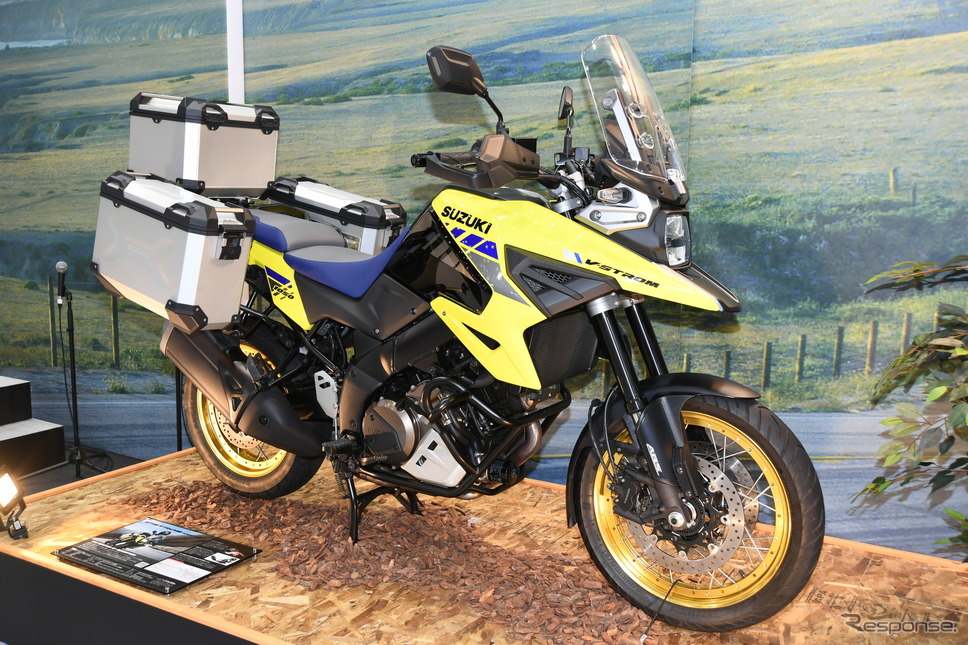 スズキ Vストローム1050XT(東京モーターサイクルショー2022)《写真撮影 安藤貴史》