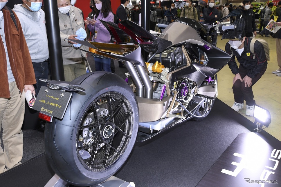 ヴァイルス エイリアン988(東京モーターサイクルショー2022)《写真撮影 安藤貴史》