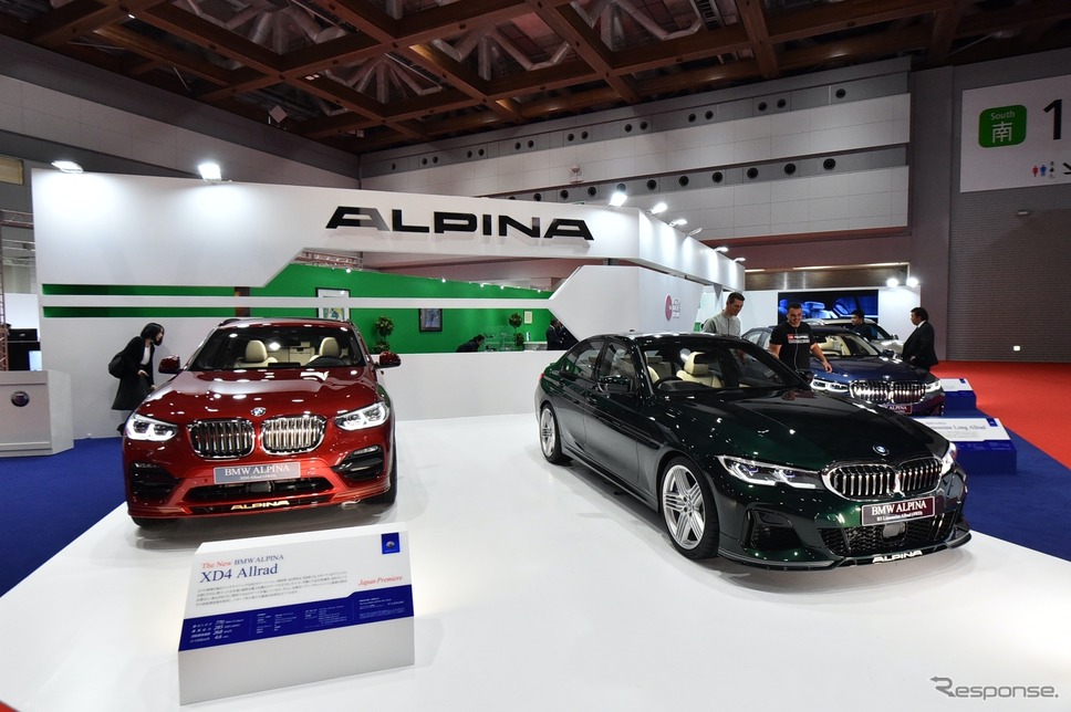 東京モーターショー2019。BMWアルピナ/ニコルは東京モーターショー常連だ。《写真撮影 野口岳彦》