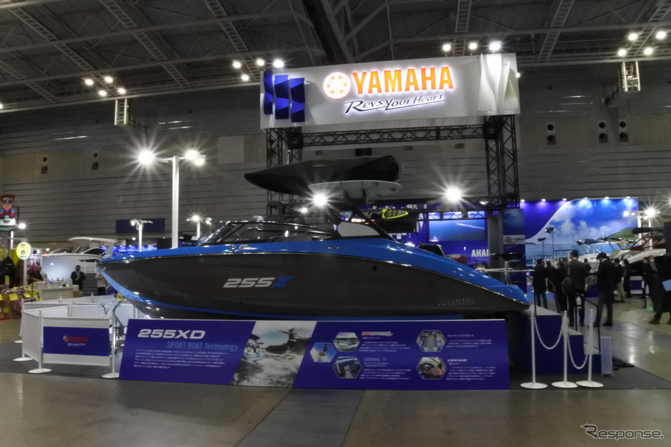 ジャパンインターナショナルボートショー2022 ヤマハ発動機ブース《写真撮影 小松哲也》
