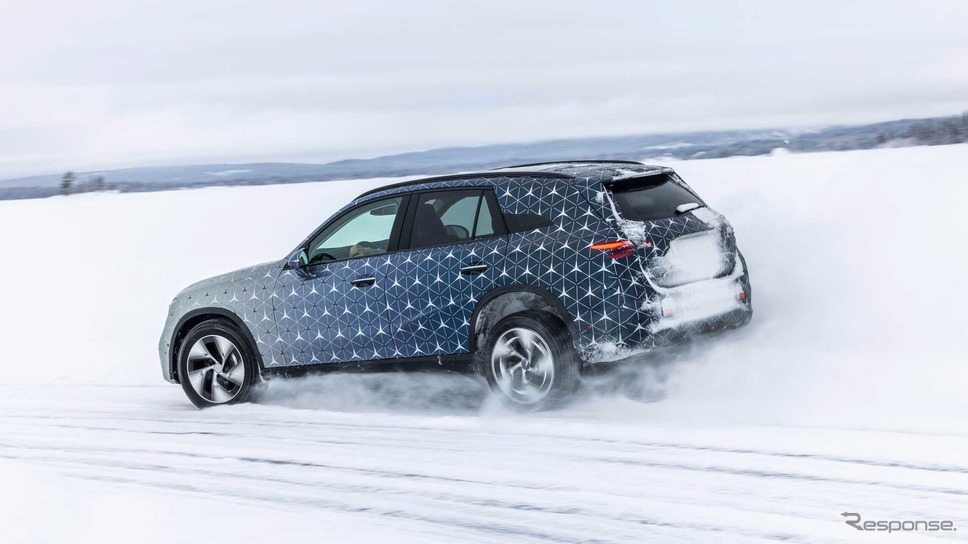 メルセデスベンツ GLC 次期型のプロトタイプ《photo by Mercedes-Benz》