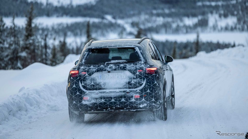 メルセデスベンツ GLC 次期型のプロトタイプ《photo by Mercedes-Benz》