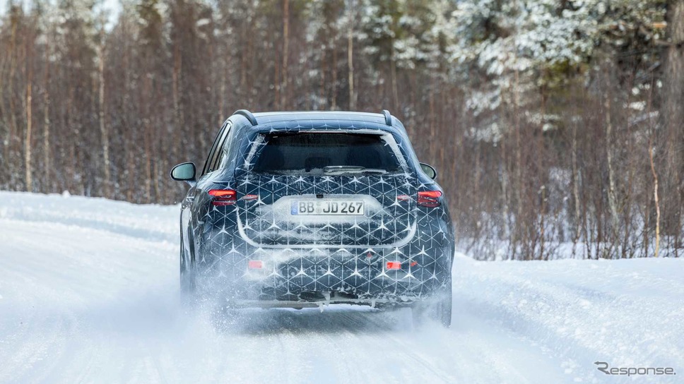 メルセデスベンツ GLC 次期型のプロトタイプ《photo by Mercedes-Benz》