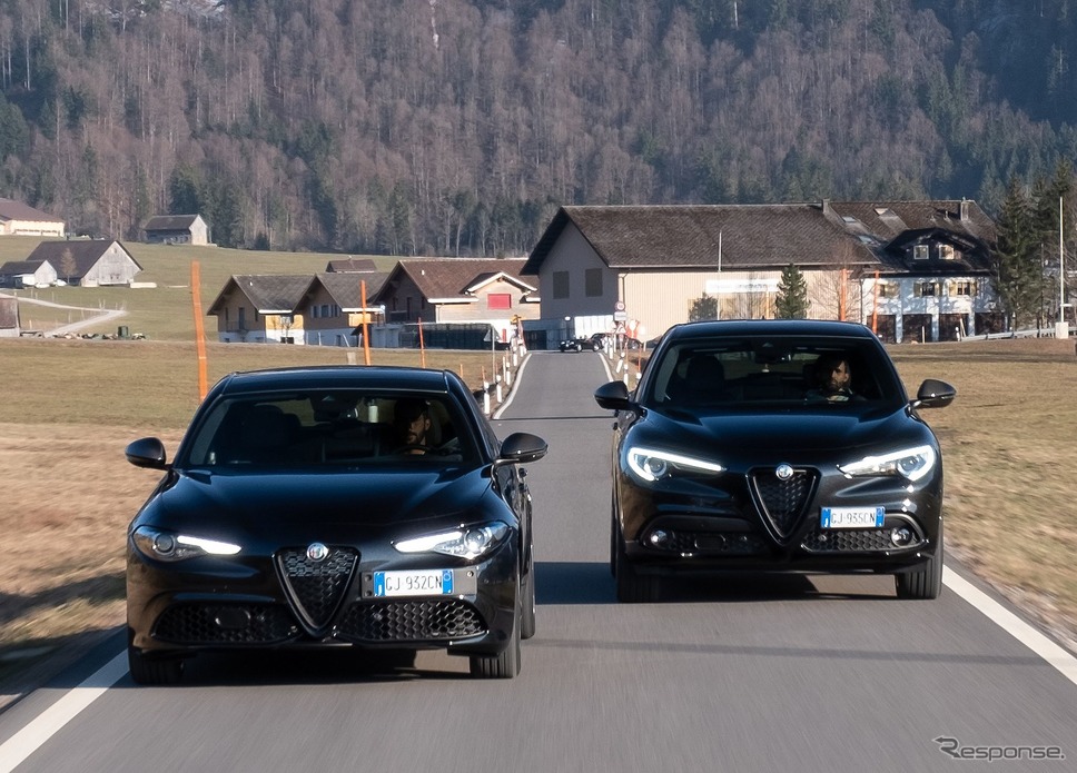 アルファロメオ・ジュリア と ステルヴィオ のエストレーマ《photo by Alfa Romeo》