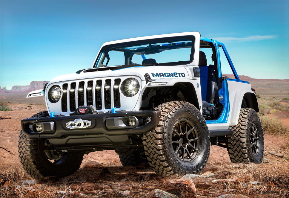 ジープ・ラングラー がベースのEVコンセプト「マグニートー」(参考)《photo by Jeep》