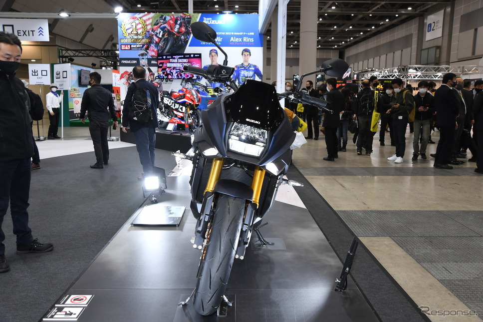 スズキ カタナ(東京モーターサイクルショー2022)《写真撮影 安藤貴史》