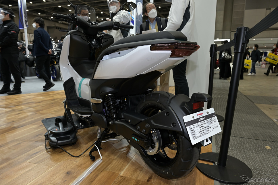 ヤマハ E01（東京モーターサイクルショー2022）《写真撮影 雪岡直樹》