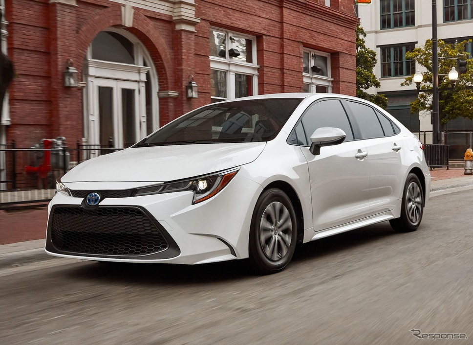 トヨタ・カローラ・セダン・ハイブリッド (北米仕様)《photo by Toyota》