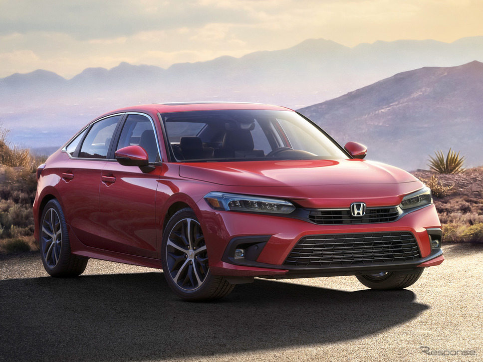 ホンダ・シビック 新型(北米仕様)《photo by Honda》