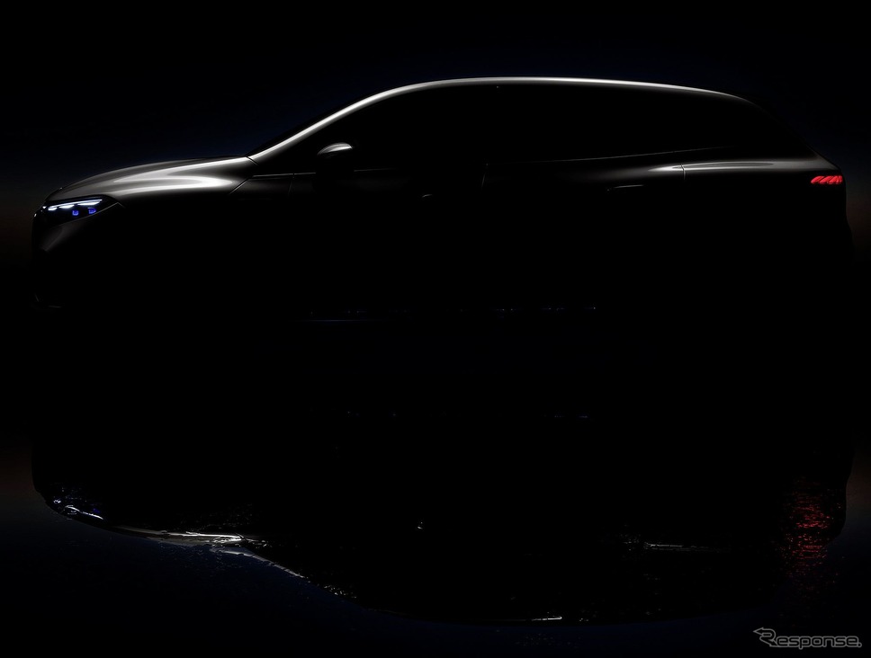 メルセデスベンツ EQS SUV のティザー写真《photo by Mercedes-Benz》