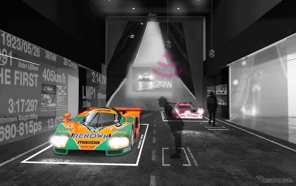 富士モータースポーツミュージアム 展示風景《写真提供 トヨタ自動車》