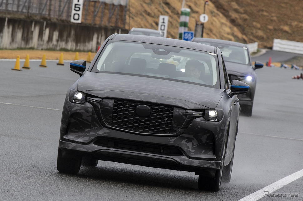 マツダ CX-60 e-SKYACTIV D(欧州仕様 プロトタイプ)《写真提供 マツダ》